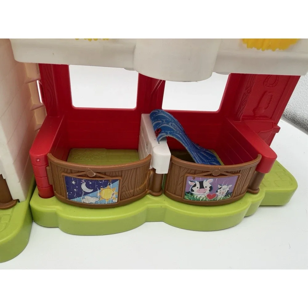 Fisher-Price Little People Smart Stages Farm Barn Playset Lights & Sound WORK!